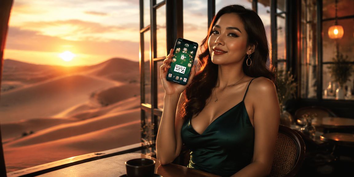 Người dùng Việt Nam thưởng thức game bài trực tuyến bên tách cà phê buổi sáng tại Mũi Né