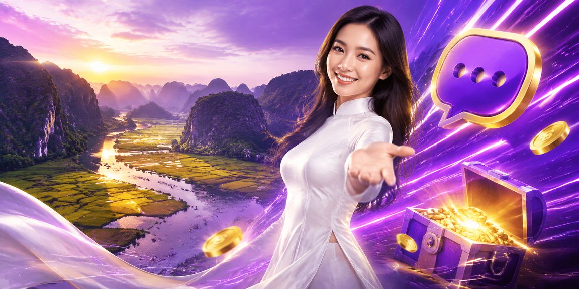 Thiếu nữ áo dài Ninh Bình và không khí nhận thưởng trực tuyến tại Việt Nam