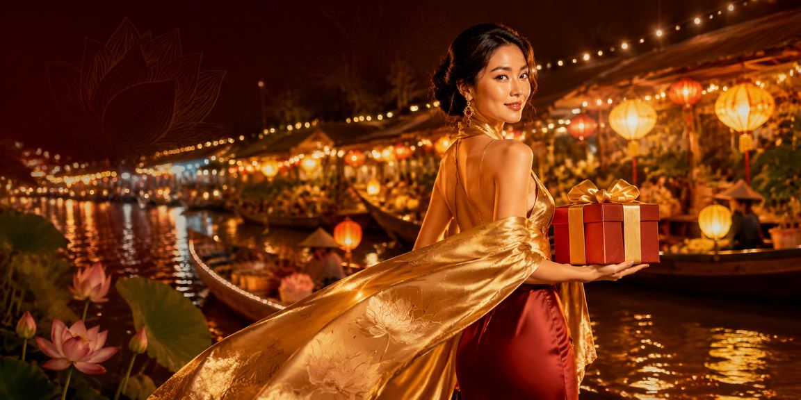 Không khí casino và cá cược trực tuyến đặc trưng tại Việt Nam với ánh đèn neon sống động